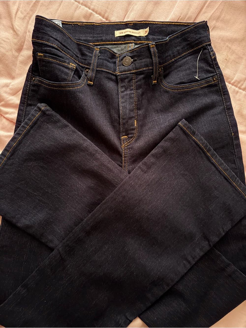 Women’s Dark Levi’s Jeans - Shaping Bootcut
